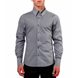Grey Zipper Shirt