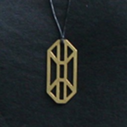 Outline Tag Pendant